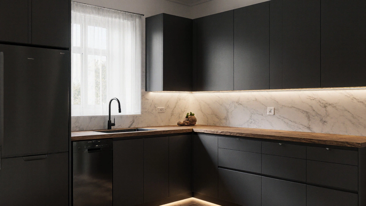 Какие шкафы в моде в 2024 году: тренды кухонной мебели