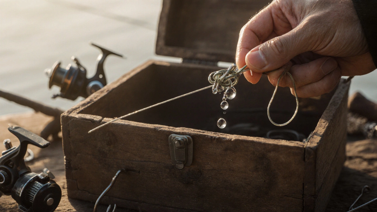 Зачем смачивать рыболовный узел - правильная техника и почему это важно