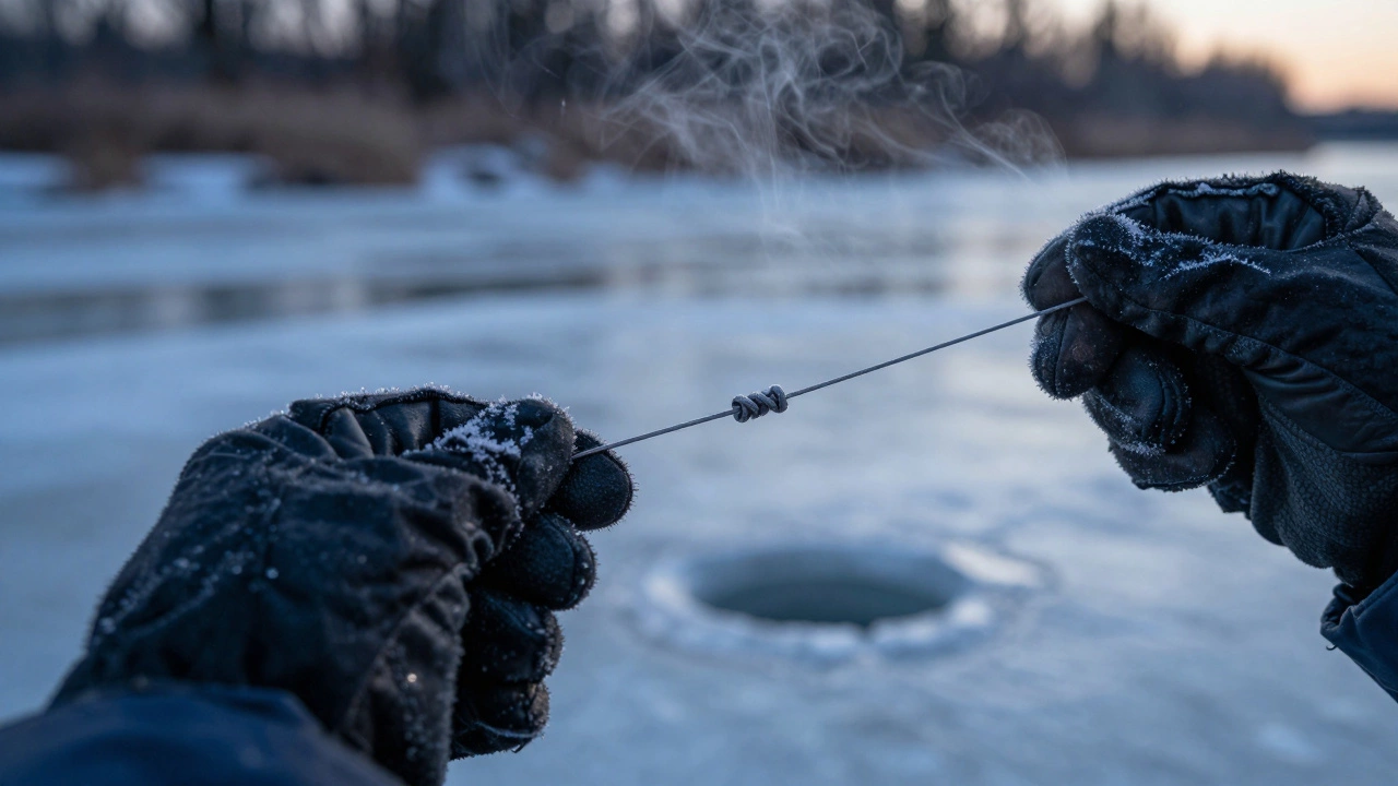 Для чего применяется двойной прямой узел в рыбалке?