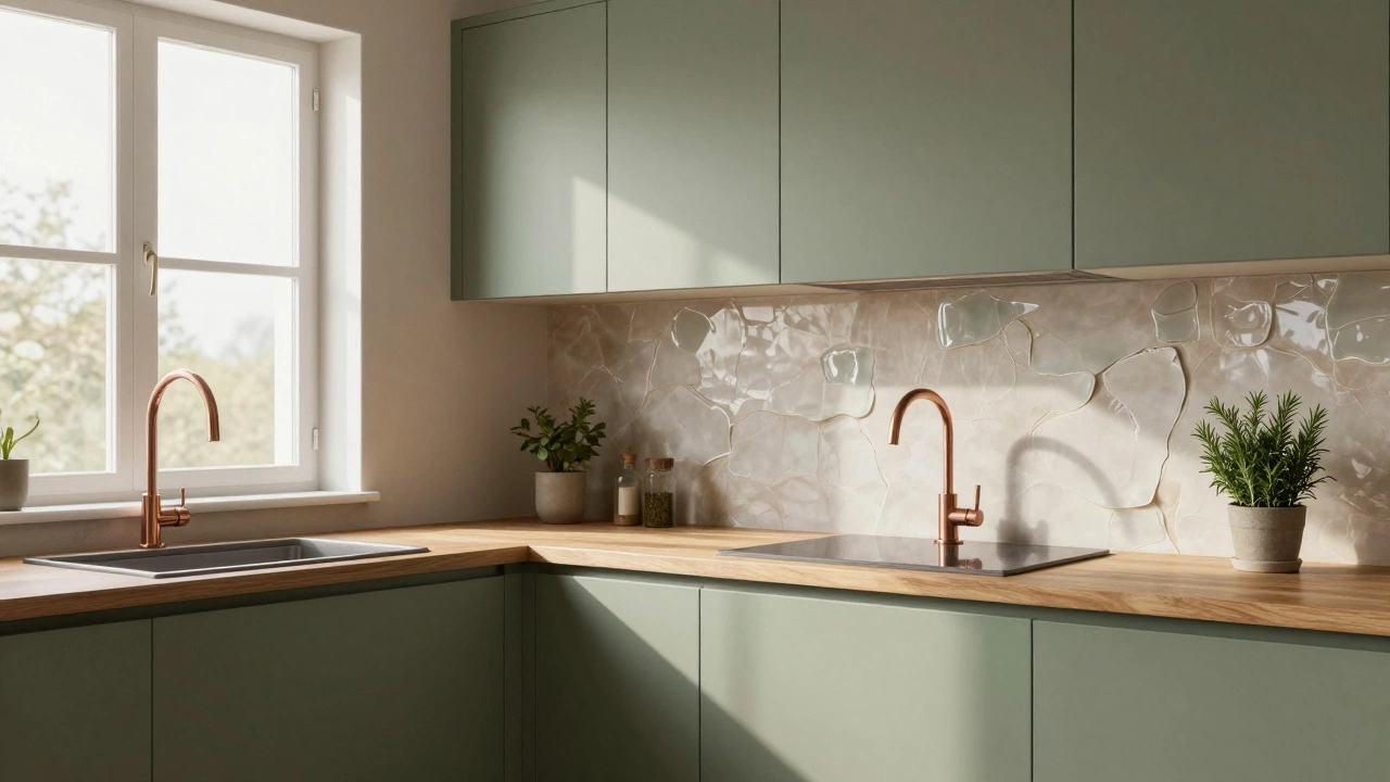 Какой сейчас самый модный цвет кухни в 2025 году