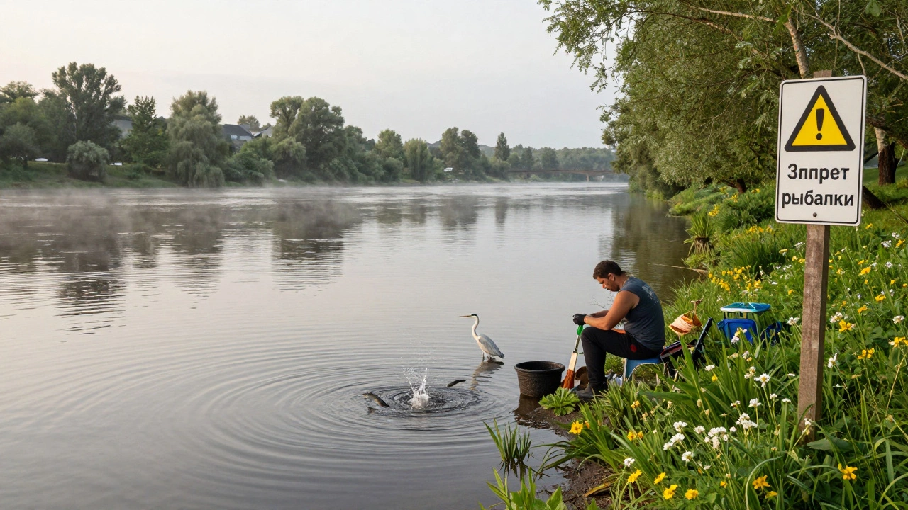 В каком месяце нельзя ловить рыбу? Правила запрета рыбалки в России