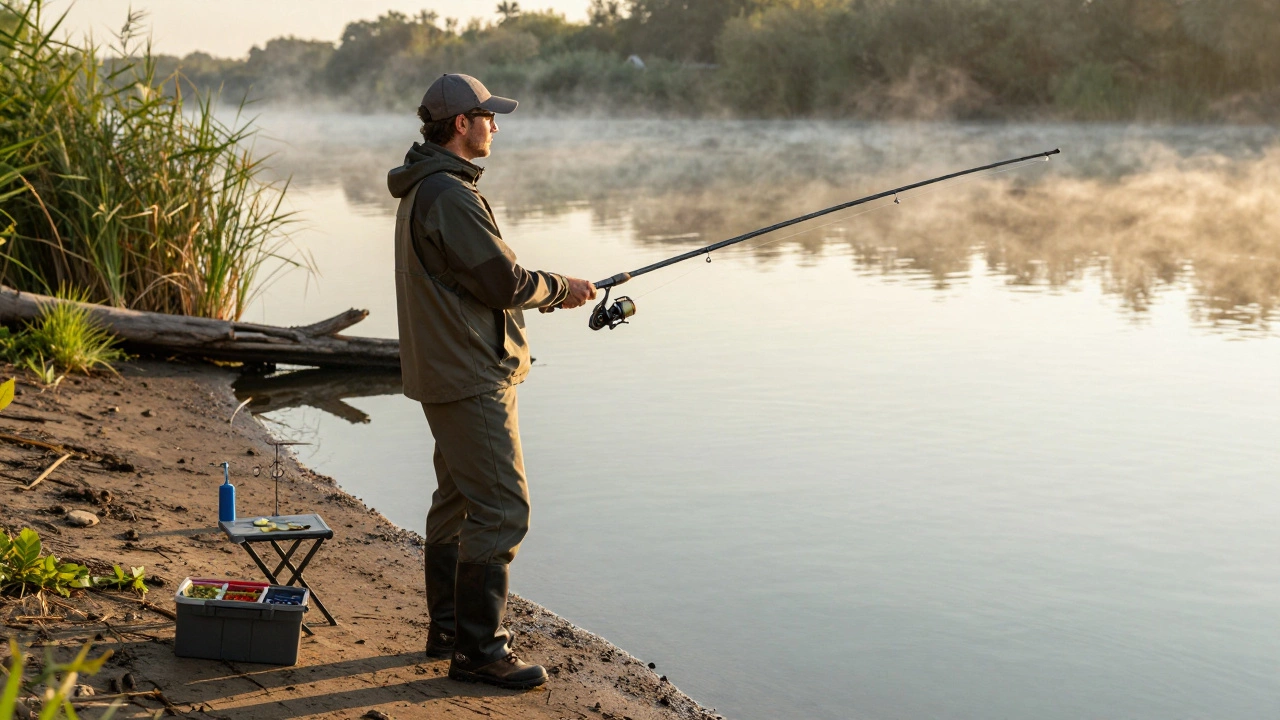Что нужно для рыбалки с берега: полный список снастей, наживок и оборудования