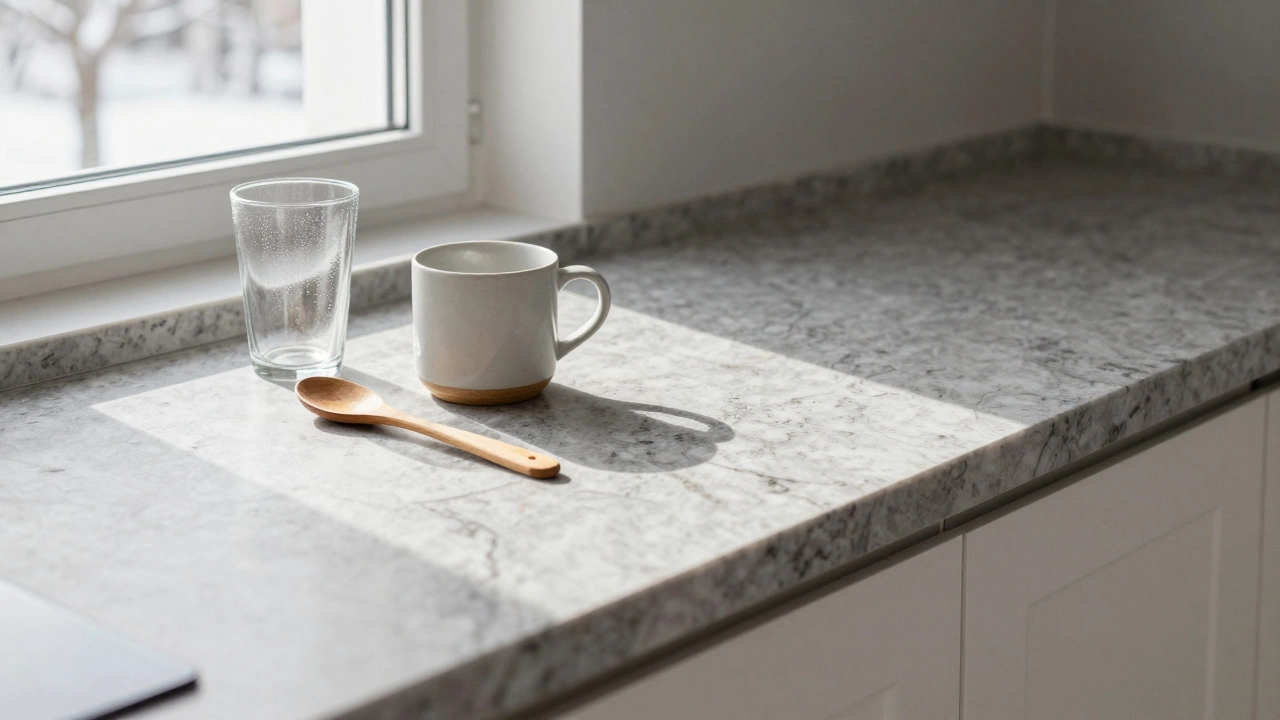Какие сейчас модные столешницы для кухни в 2026 году