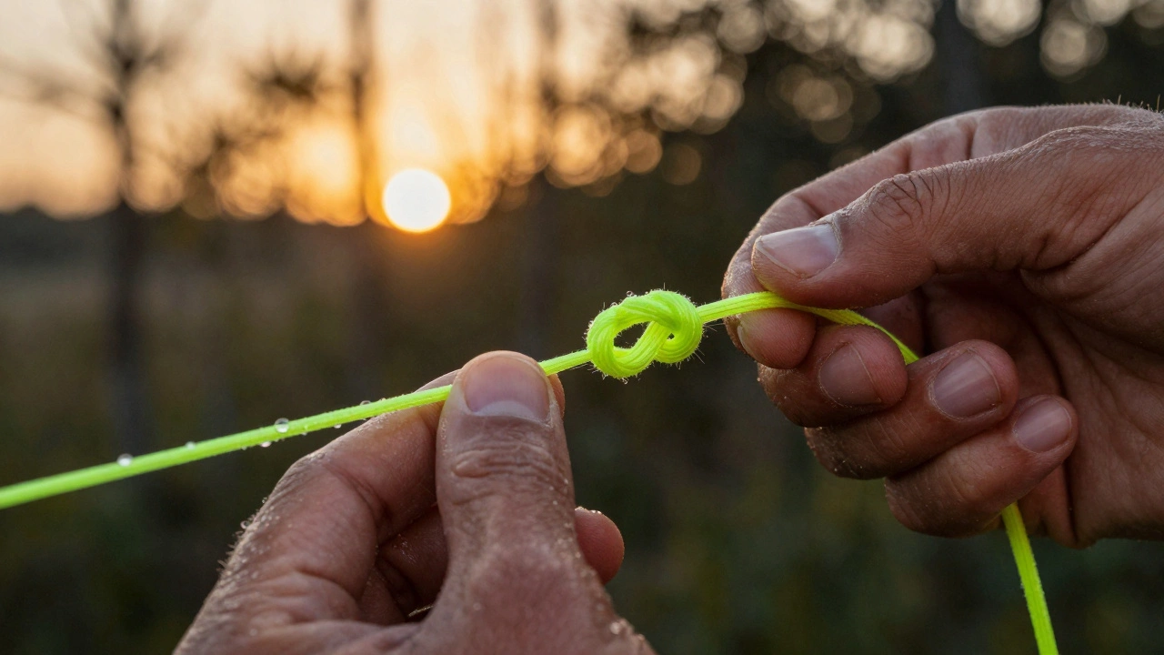 Почему леска рвется на узле: основные причины и как этого избежать