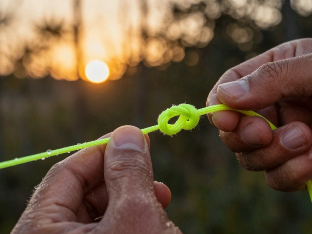 Почему леска рвется на узле: основные причины и как этого избежать