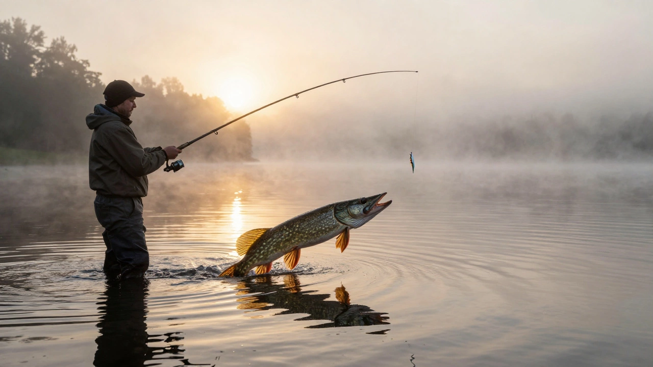 Когда клюет щука: лучшее время суток для ловли хищника в 2026 году