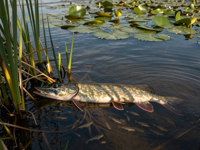 Где любит стоять щука: лучшие места для ожидания хищницы