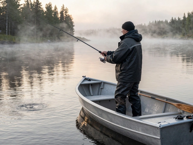 Как называется рыбачья лодка: основные типы и их особенности