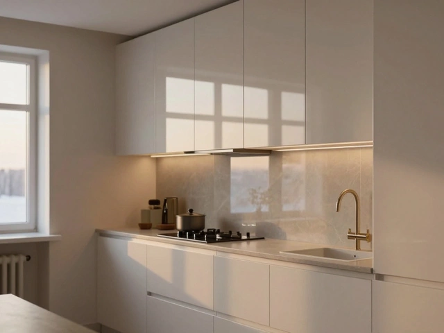 Какие фасады для кухонной мебели смотрятся дорого