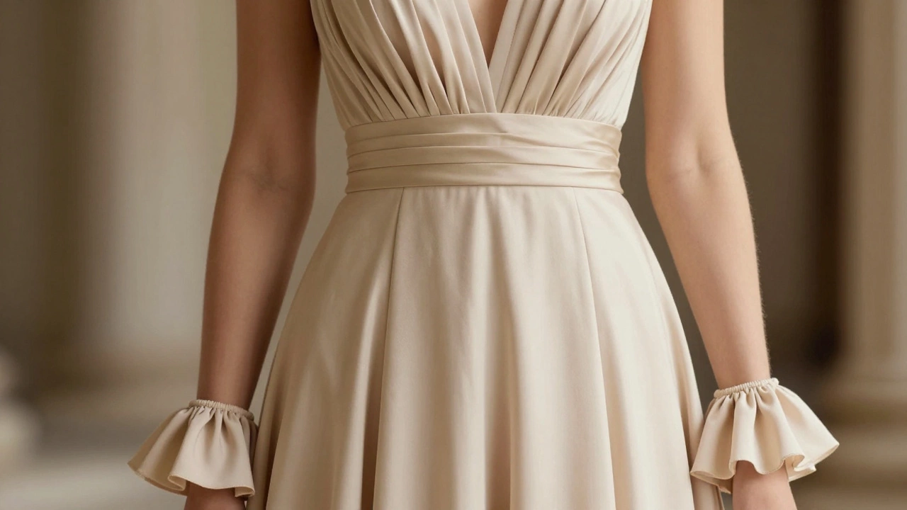 Как называются элементы платья: полный список деталей и их назначение