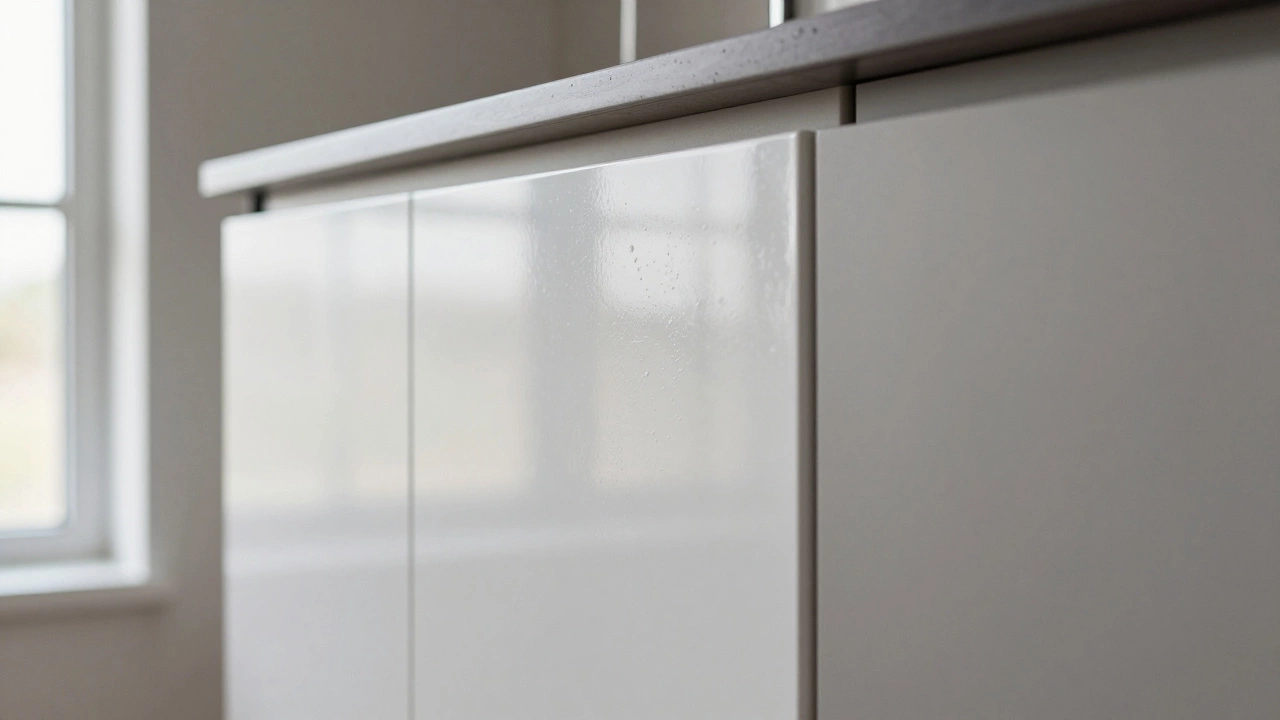 Фасады для кухни без отпечатков пальцев: выбираем лучшие материалы