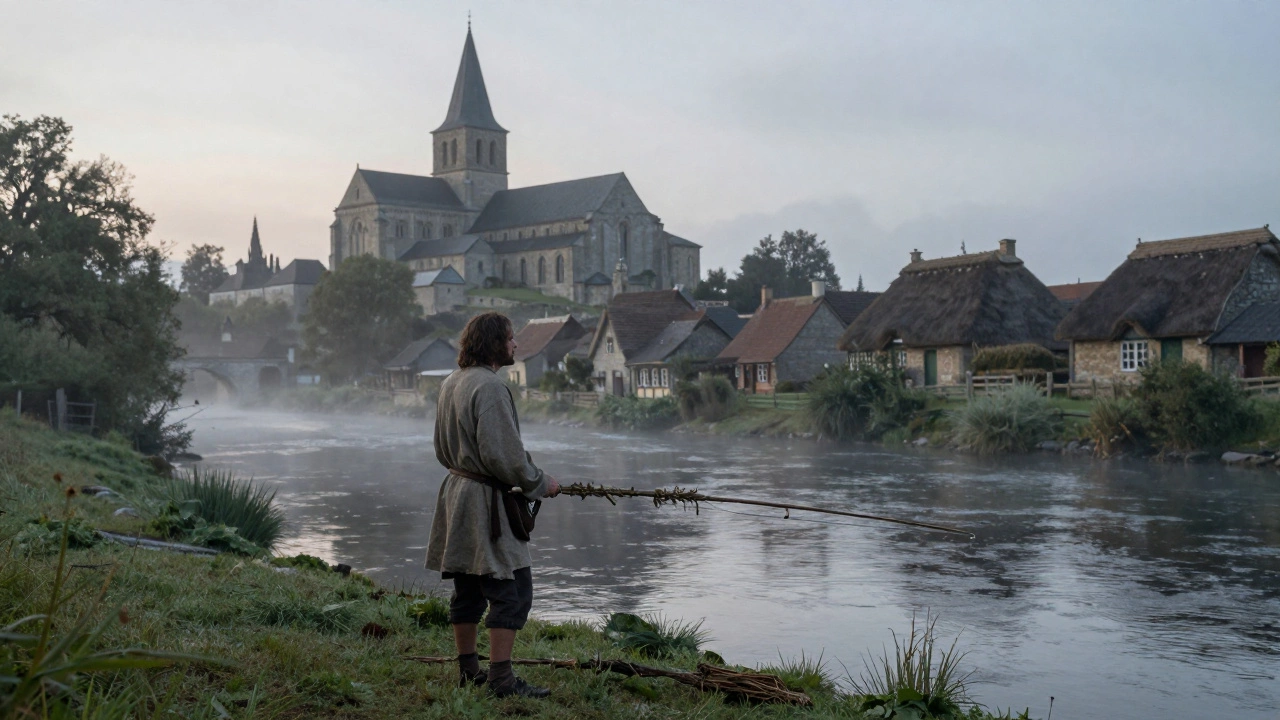 Как ловили рыбу в Средние века: снасти, методы и секреты выживания