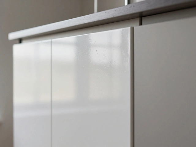 Фасады для кухни без отпечатков пальцев: выбираем лучшие материалы